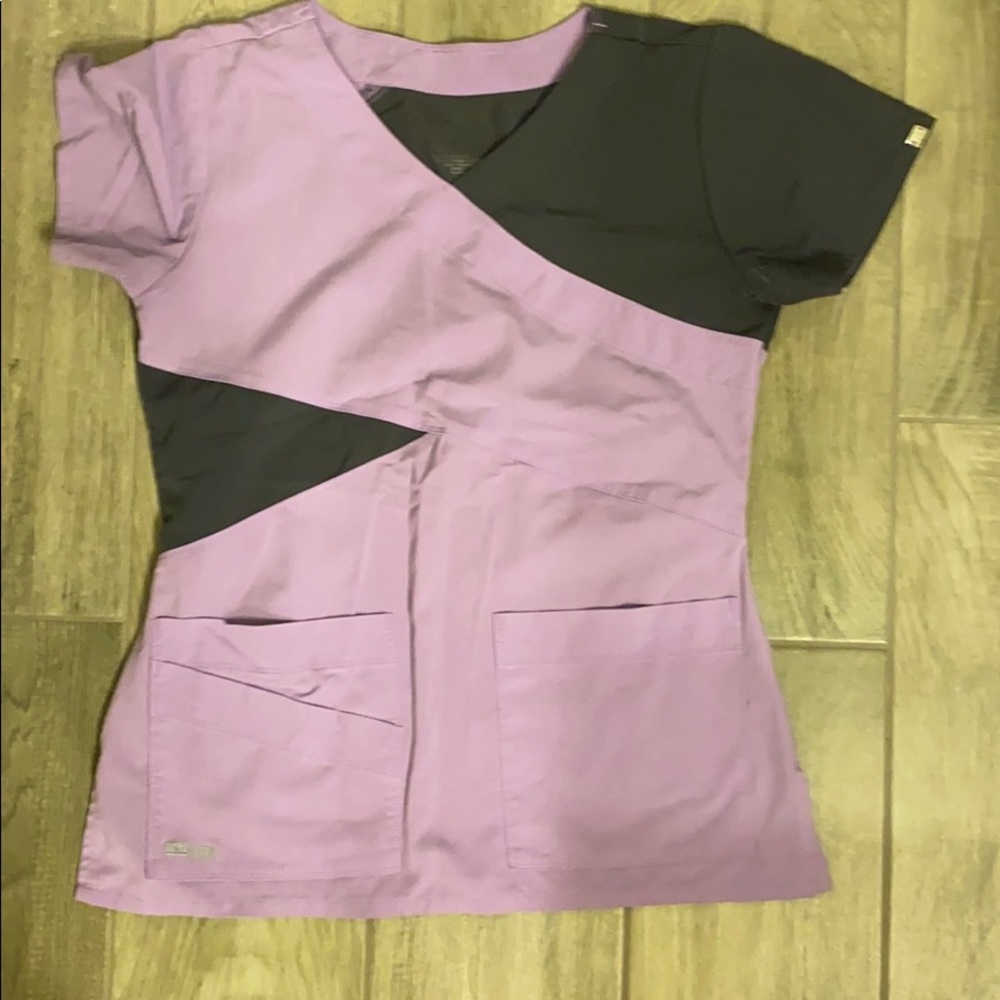 Gently used greys anatomy scrub top